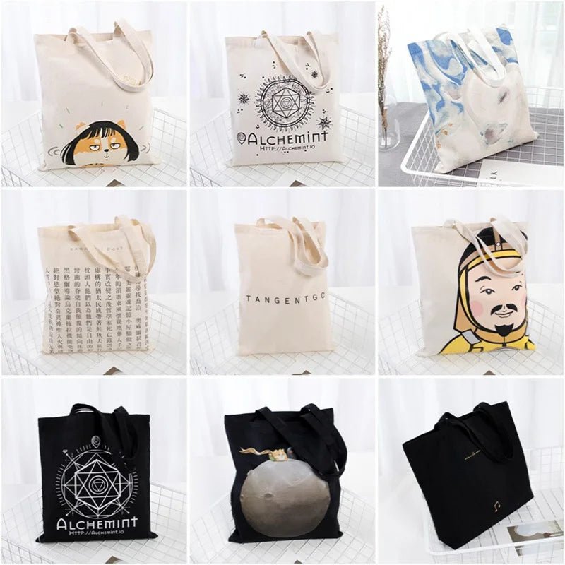 Eco Shopping Cotton Bags - Mixery Market